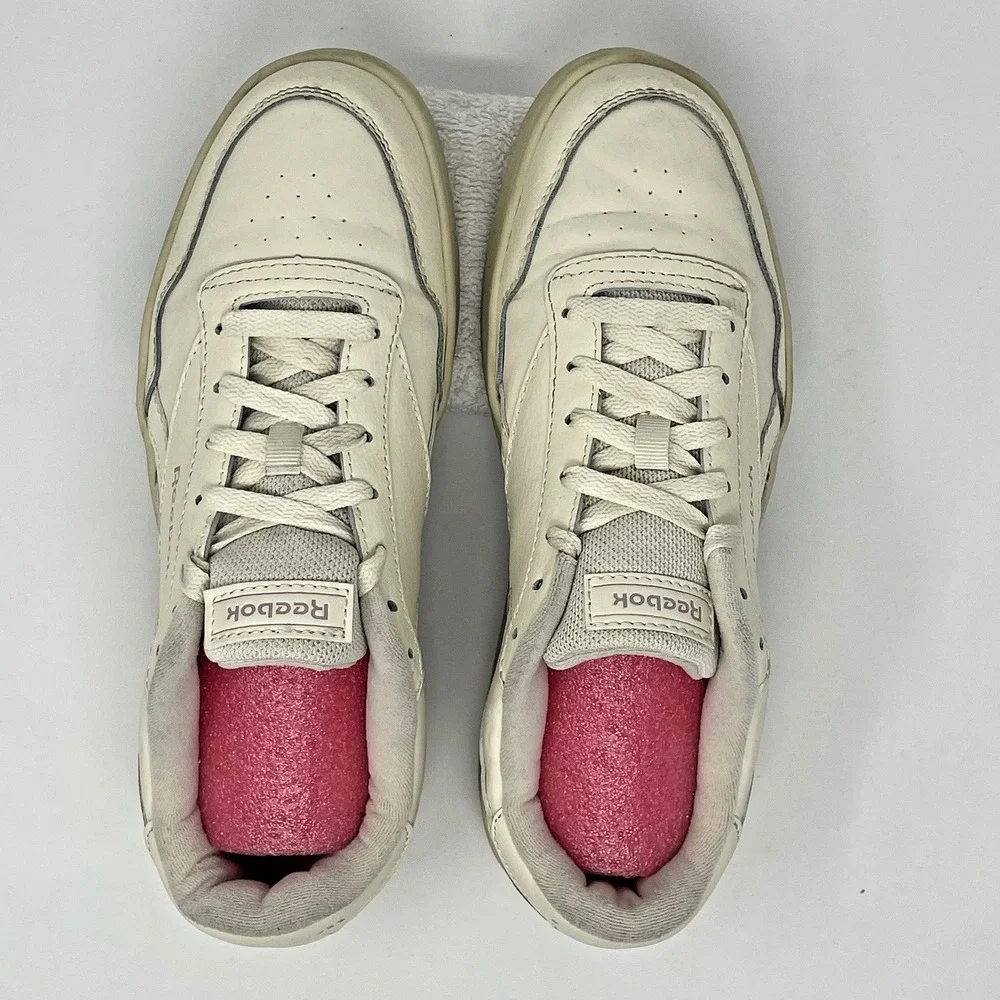 Reebok Royal Techque Womens Tennis Shoes Sneakers US 9 UK 6.5 Off White Athletic